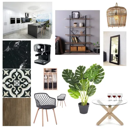 Modern kitchen inspired by nature Interior Design Mood Board by Demi-Maria on Style Sourcebook