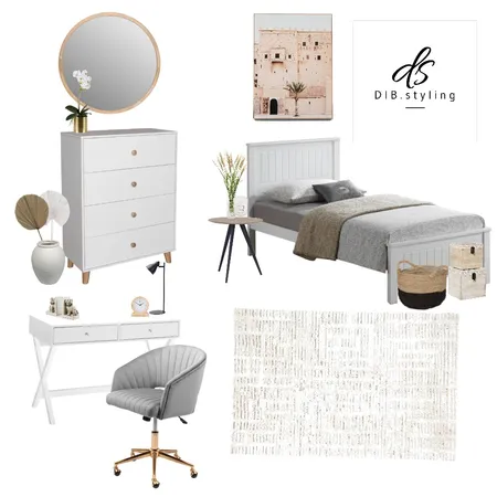 Teenage room inspiration Interior Design Mood Board by Daniellesgroi_styling on Style Sourcebook