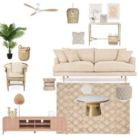 Beige lovers living room Interior Design Mood Board by Daniellesgroi_styling on Style Sourcebook