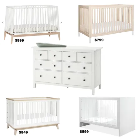 Nursery cot options Interior Design Mood Board by jessica.m.cameron@hotmail.com on Style Sourcebook