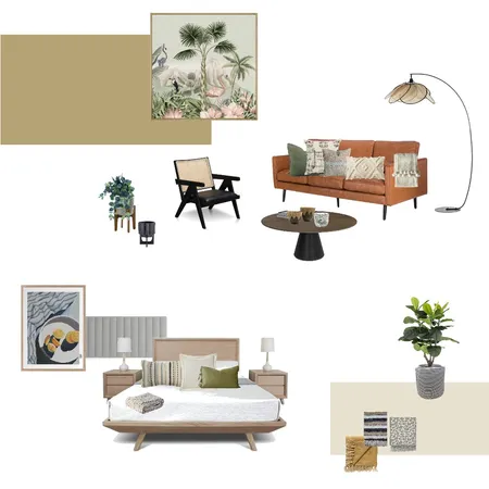 Mid-Century Modern Interior Design Mood Board by viecy on Style Sourcebook