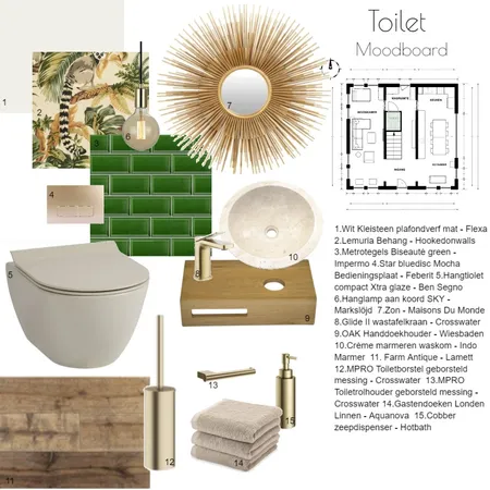 toilet Interior Design Mood Board by Kristel on Style Sourcebook