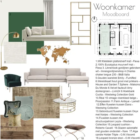 woonkamer Interior Design Mood Board by Kristel on Style Sourcebook