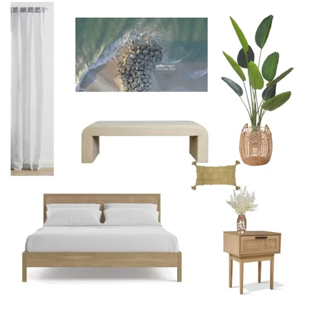 Air BNB Third Bedroom Interior Design Mood Board by Sarah Mckenzie on Style Sourcebook