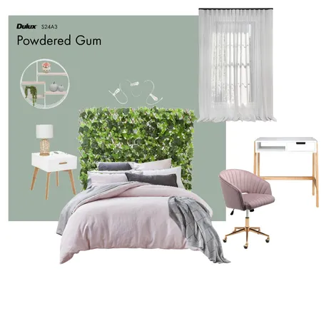 Scarlett's Bedroom Interior Design Mood Board by Chrissy on Style Sourcebook