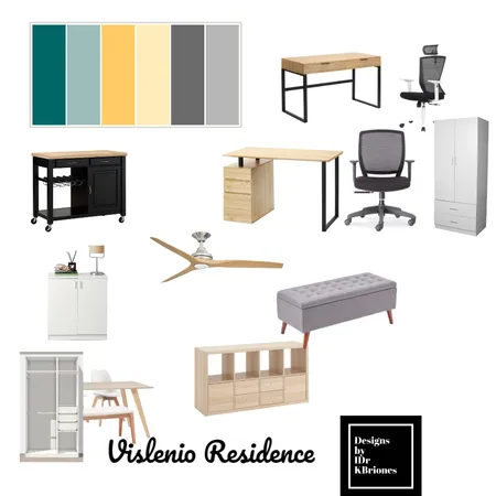 Vislenio Residence - Concept 1 Interior Design Mood Board by KB Design Studio on Style Sourcebook