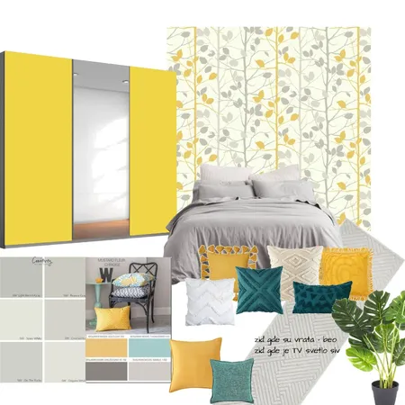 Spavaca soba Interior Design Mood Board by DanicaKepcija on Style Sourcebook