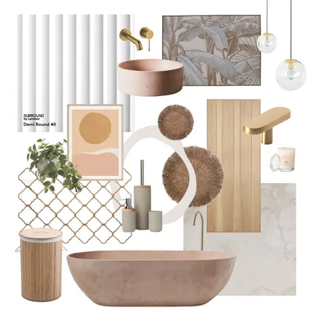 Luxe bathroom Interior Design Mood Board by chanelledavo on Style Sourcebook