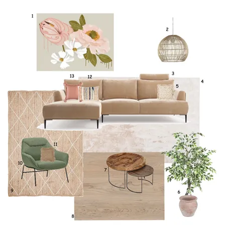 lounge room Interior Design Mood Board by Sophie Mayall on Style Sourcebook