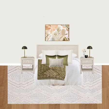 Guest Bedroom Option 2 Interior Design Mood Board by Style and Leaf Co on Style Sourcebook