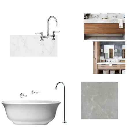 Boonah Bathroom Option 2 Interior Design Mood Board by Two By Two Design on Style Sourcebook