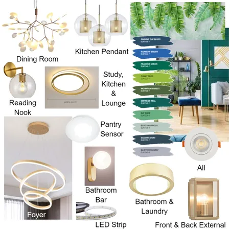 Lighting Interior Design Mood Board by leanne.nuen@gmail.com on Style Sourcebook