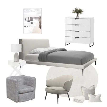 Em - Grey Tones Interior Design Mood Board by Haus & Hub Interiors on Style Sourcebook