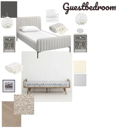 Guestbed Interior Design Mood Board by karabothecurator on Style Sourcebook