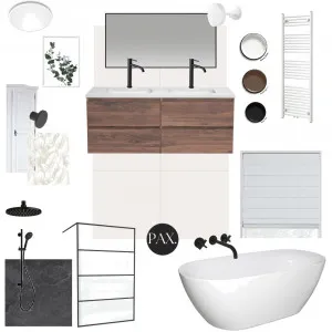 MVC Bathroom Reno 2 Interior Design Mood Board by PAX Interior Design on Style Sourcebook