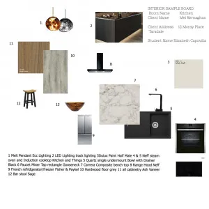 Kitchen Module 10 Interior Design Mood Board by Lcapovilla on Style Sourcebook