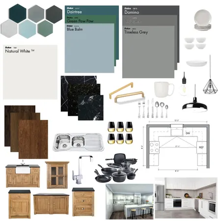 Kitchen Interior Design Mood Board by InteriorYens on Style Sourcebook