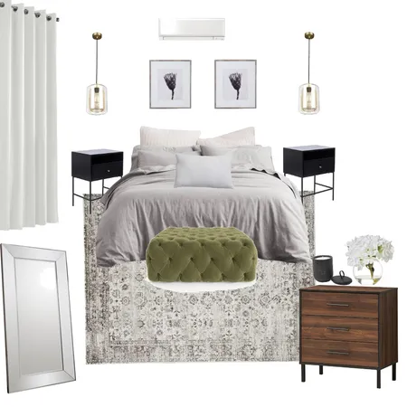 Bedroom Interior Design Mood Board by megangilomen on Style Sourcebook