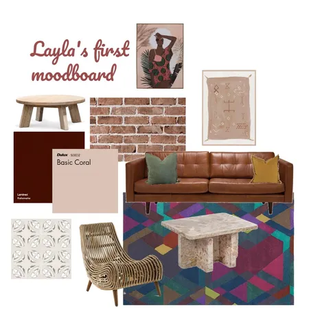 Layla's first moodboard Interior Design Mood Board by janiehachey on Style Sourcebook