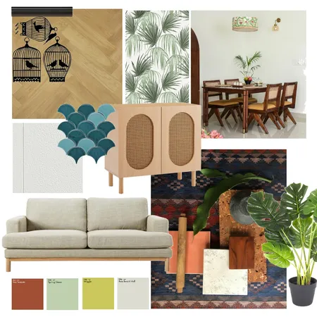 Old lady's house with 2 pet parrots Interior Design Mood Board by jesikas.klk.pd on Style Sourcebook