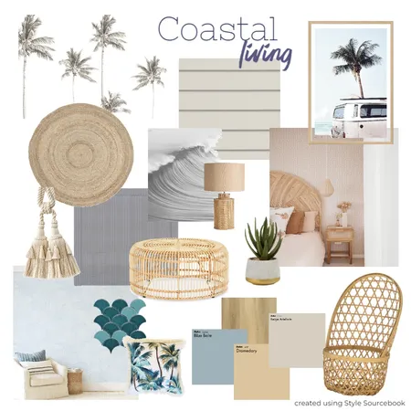 Coastal Living Interior Design Mood Board by sarahmareeb on Style Sourcebook