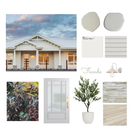 Facade Coastal Farmhouse Interior Design Mood Board by liz.hore on Style Sourcebook