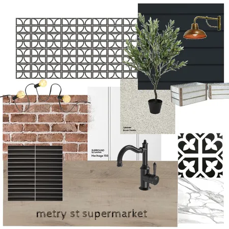 Grocery Store Interior Design Mood Board by cazza on Style Sourcebook