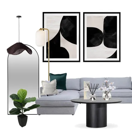 Lounge Interior Design Mood Board by Dyna on Style Sourcebook
