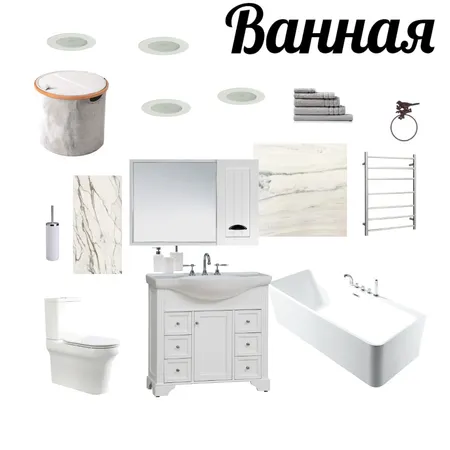 Ванная Interior Design Mood Board by Микаил on Style Sourcebook