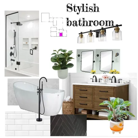Master bathroom Felix Interior Design Mood Board by duhhar on Style Sourcebook