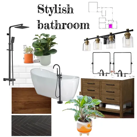 Master bathroom Felix new Interior Design Mood Board by duhhar on Style Sourcebook