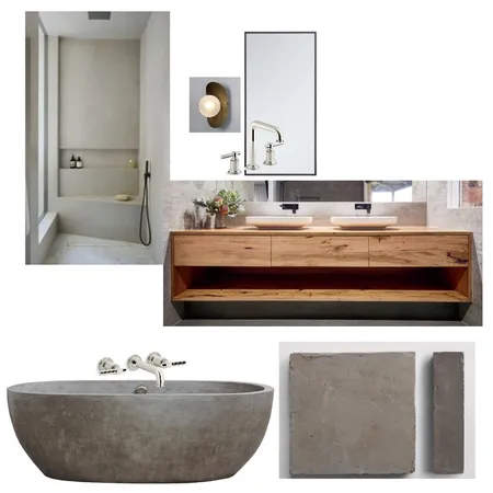 Valentine bath Interior Design Mood Board by JoCo Design Studio on Style Sourcebook