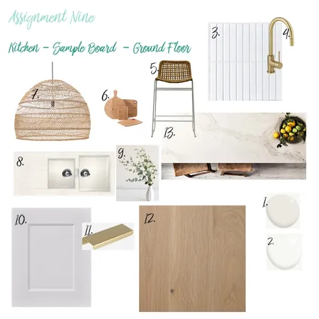 Kitchen - Sample Board Interior Design Mood Board by veronicadeka on Style Sourcebook