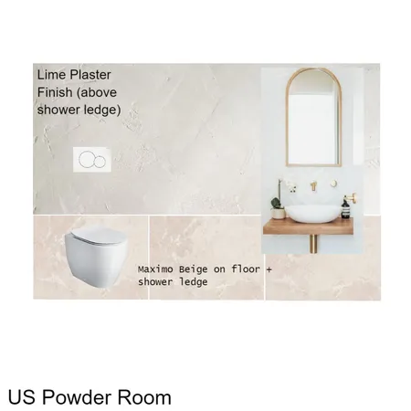 US Powder Room Interior Design Mood Board by spowell on Style Sourcebook
