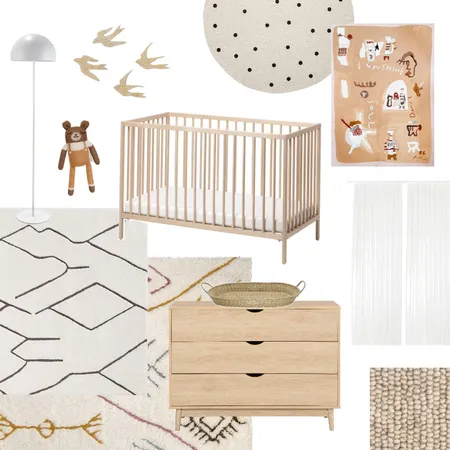 Nursery 2 Interior Design Mood Board by kiralee on Style Sourcebook