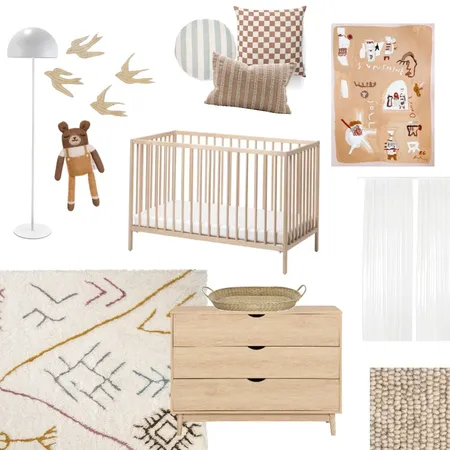 Nursery 1 Interior Design Mood Board by kiralee on Style Sourcebook