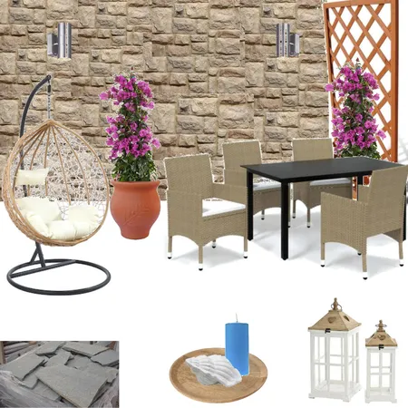 Balcony Interior Design Mood Board by Marie Tzi on Style Sourcebook