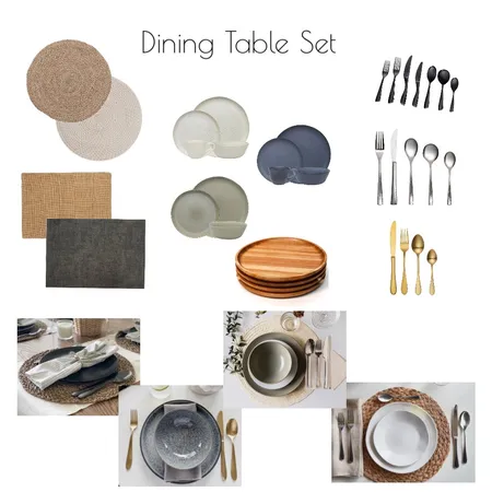 Dining Set Rustic Farmhouse/Industrial Interior Design Mood Board by decorate with sam on Style Sourcebook