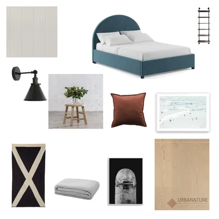 Lachlan's Room Interior Design Mood Board by Lisa on Style Sourcebook