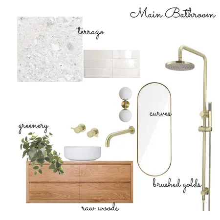 Main bathroom Interior Design Mood Board by Watson house on Style Sourcebook