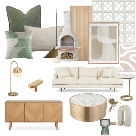 Sage Japandi Interior Design Mood Board by __tashlee on Style Sourcebook