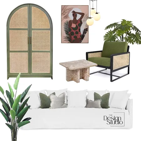 Luxe Green Interior Design Mood Board by Haus & Hub Interiors on Style Sourcebook