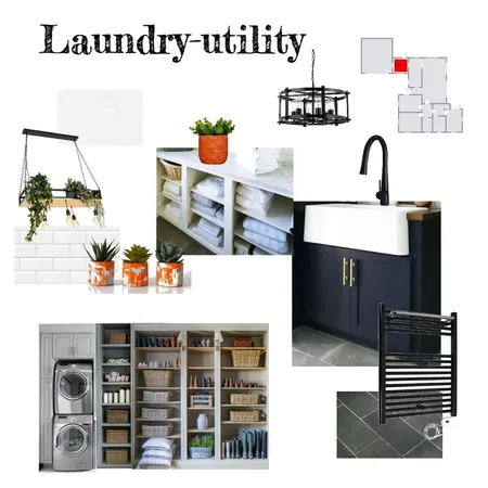 utility Laundry2 Interior Design Mood Board by duhhar on Style Sourcebook