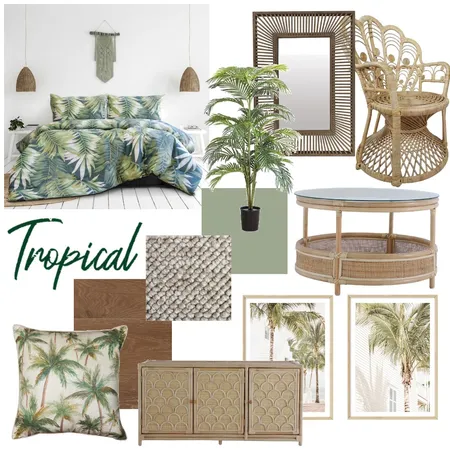 Tropical 1 Interior Design Mood Board by Madhvi on Style Sourcebook