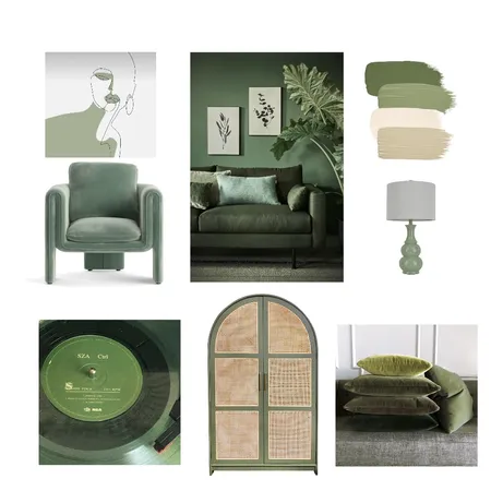 Green Interior Design Mood Board by Bryanna_lobacz on Style Sourcebook