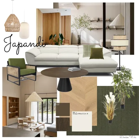 Japandi Interior Design Mood Board by weidenise.w@gmail.com on Style Sourcebook