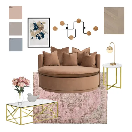 Rose is Gold Interior Design Mood Board by J|A Designs on Style Sourcebook