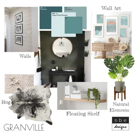 GRANVILLE HOME OFFICE Interior Design Mood Board by noellebe@yahoo.com on Style Sourcebook
