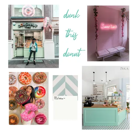 Donut shop Interior Design Mood Board by Margarita Roussou on Style Sourcebook