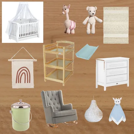 baby nursery Interior Design Mood Board by maisy mander on Style Sourcebook